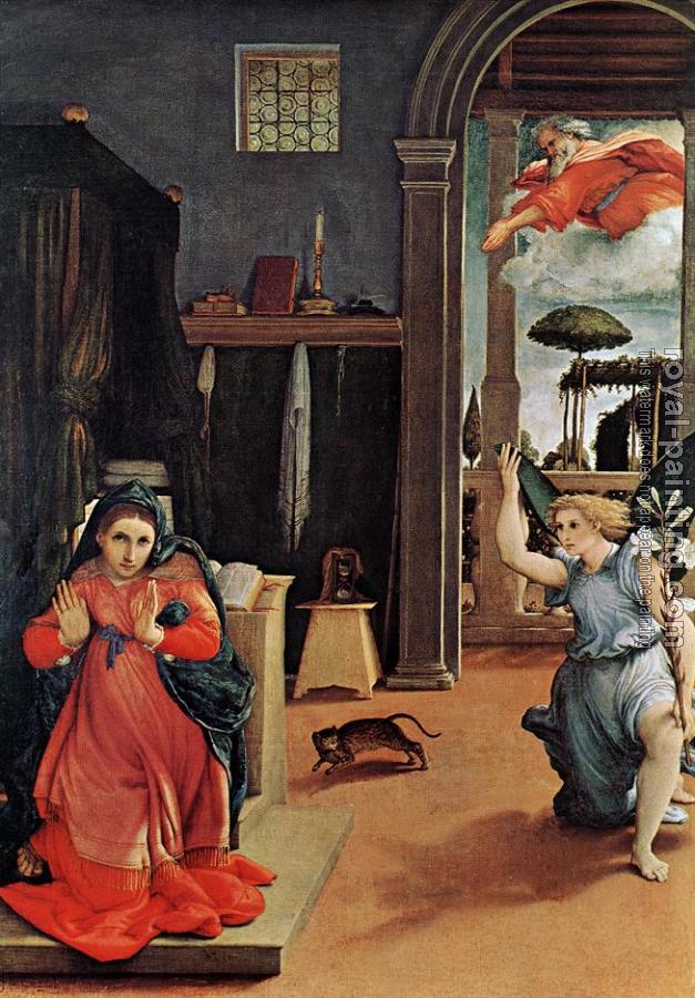 Lorenzo Lotto : Annunciation